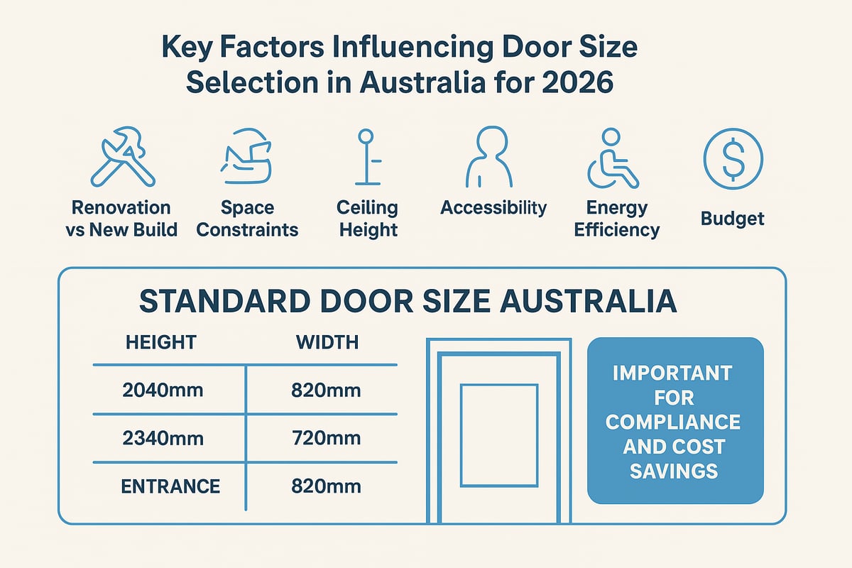 Factors Influencing Door Size Selection in 2026