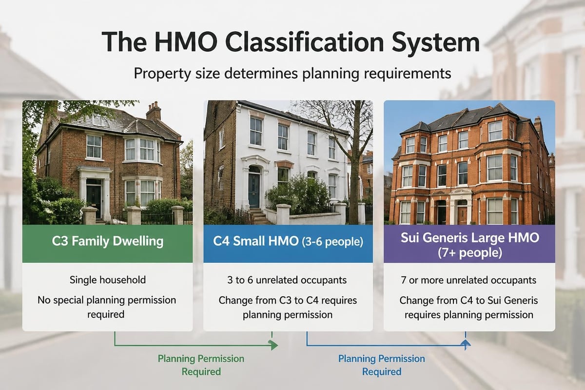 HMO use class categories