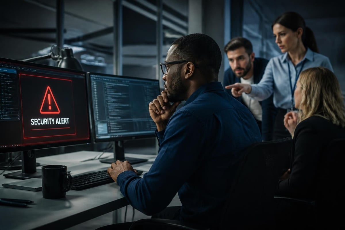 Security incident response workflow