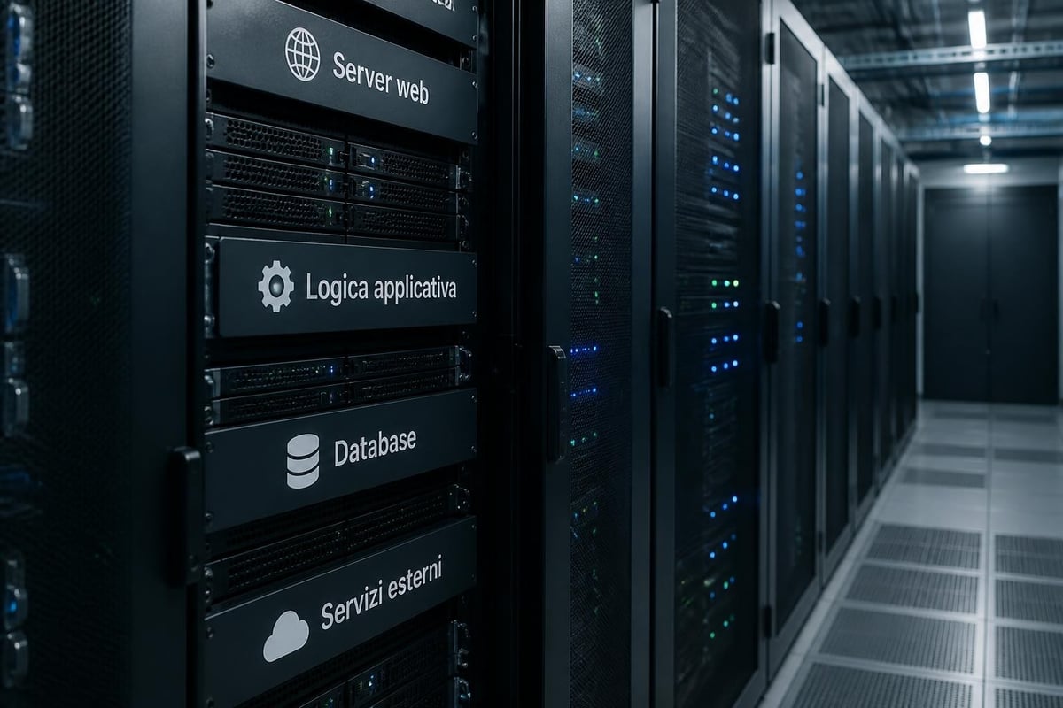 Back end architecture components