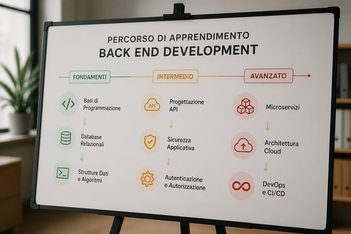Back end developer skills roadmap