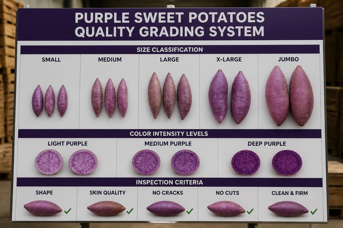 Sweet potato quality standards