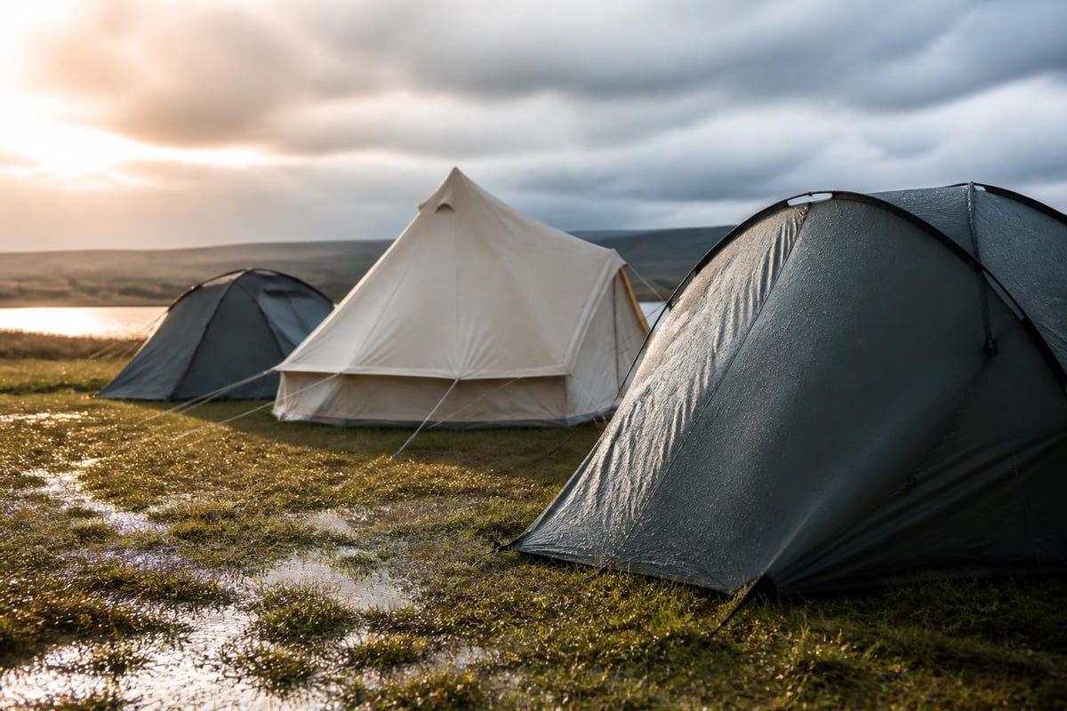 Tent fabric comparison