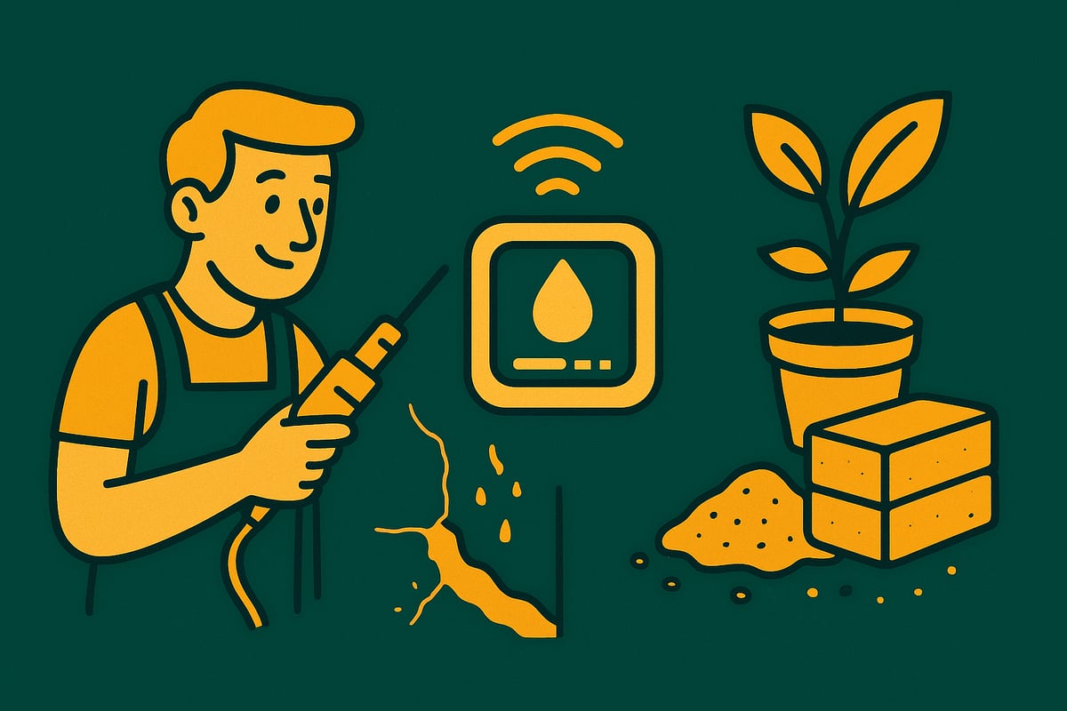 Najnovejše metode in tehnologije za sanacijo vlage 2025