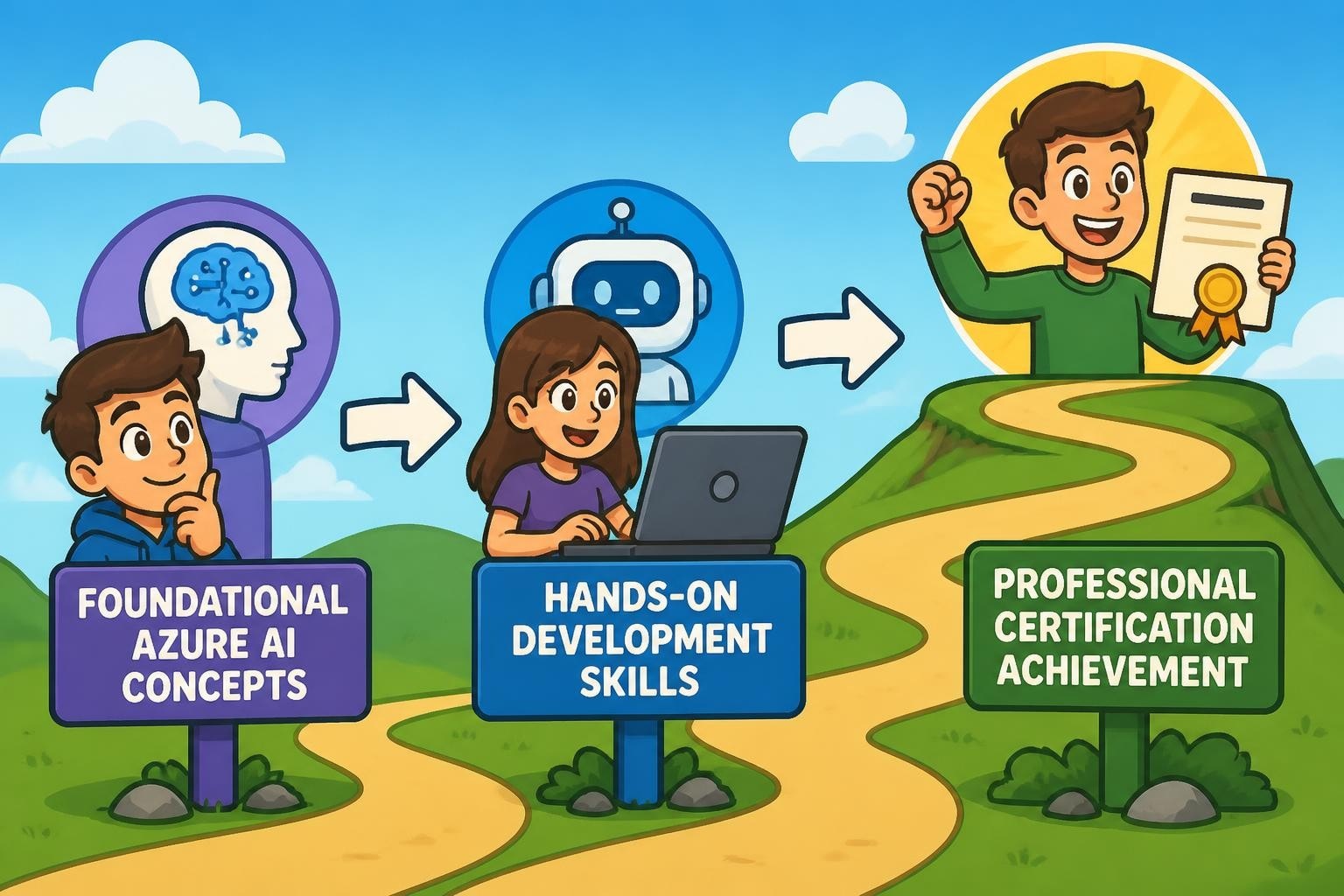 Parcours de formation AI 102 : Guide complet de la certification Azure