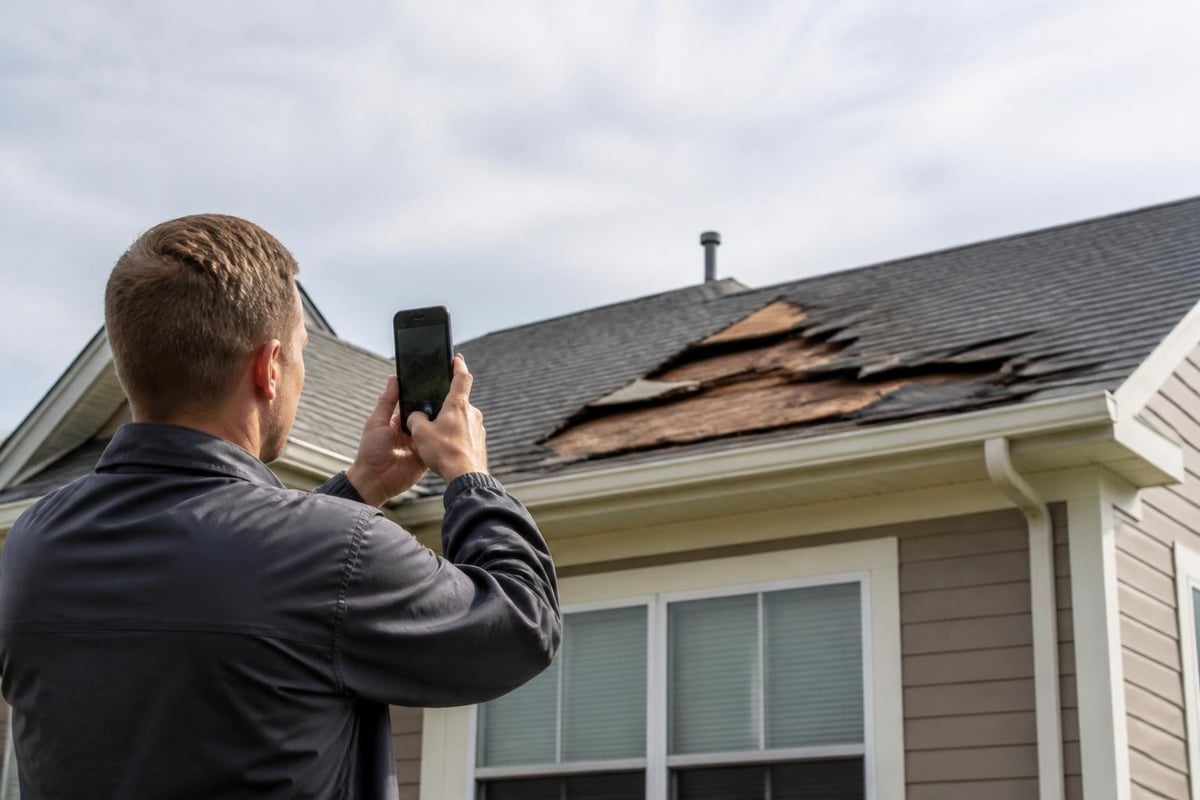 Insurance claim documentation process