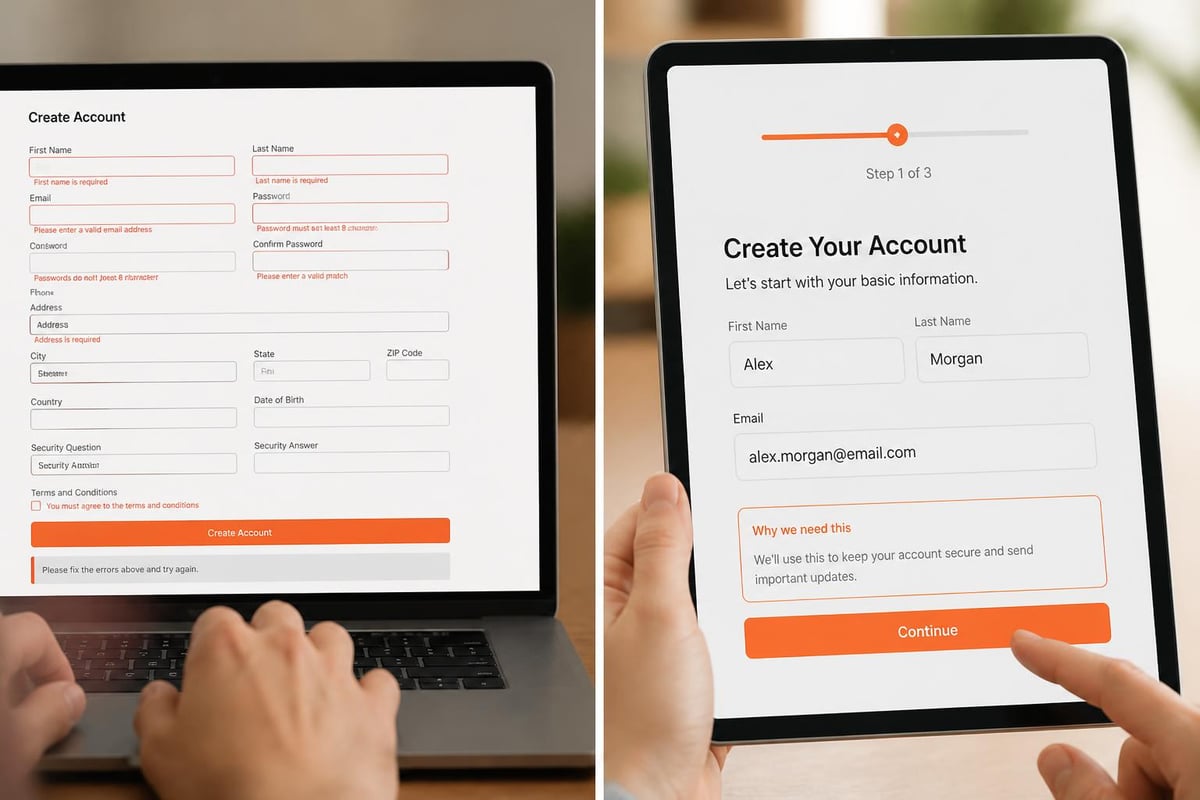 Gen Forms: Building Smarter Digital Forms Form completion optimization