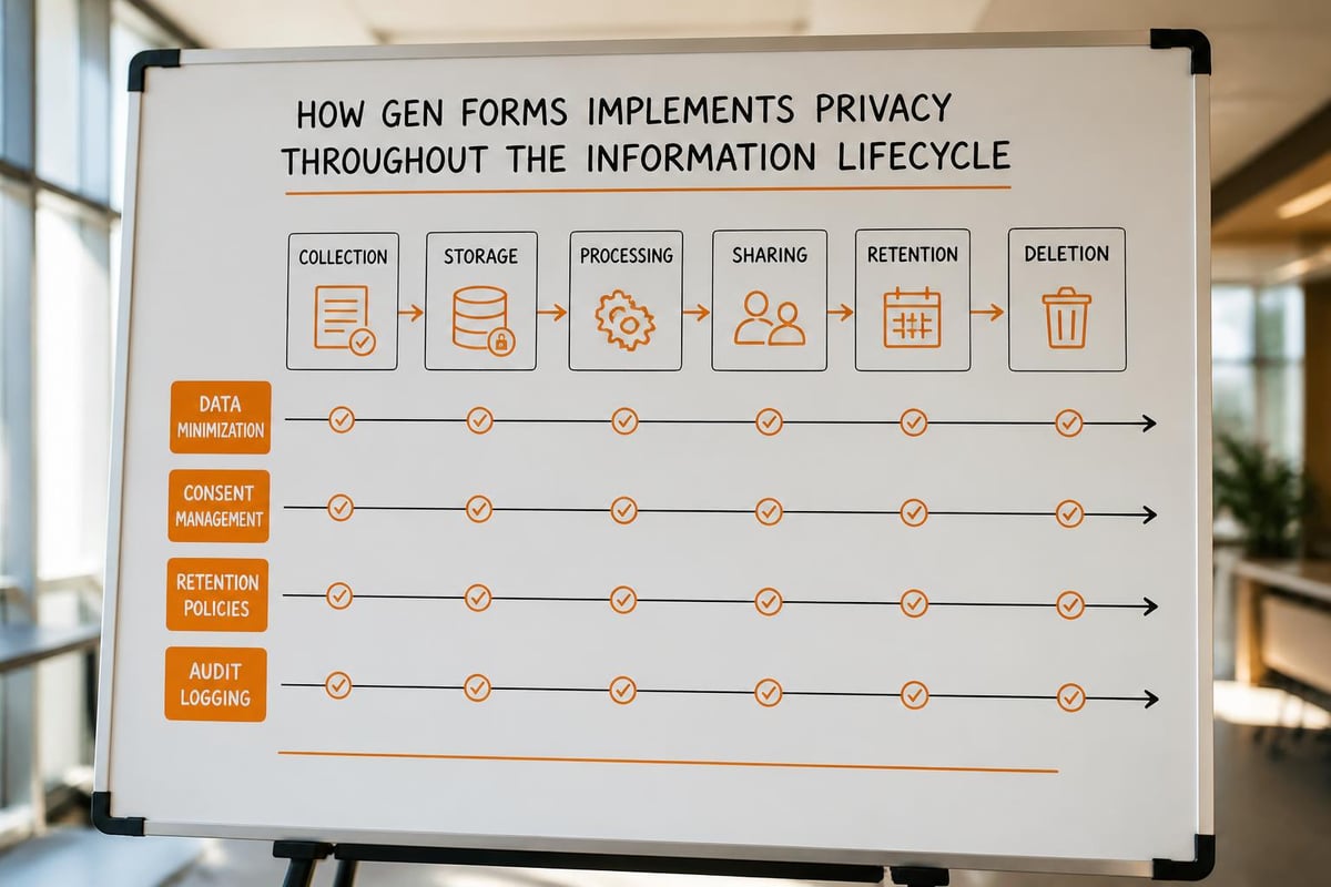 Gen Forms: Building Smarter Digital Forms Privacy compliance framework