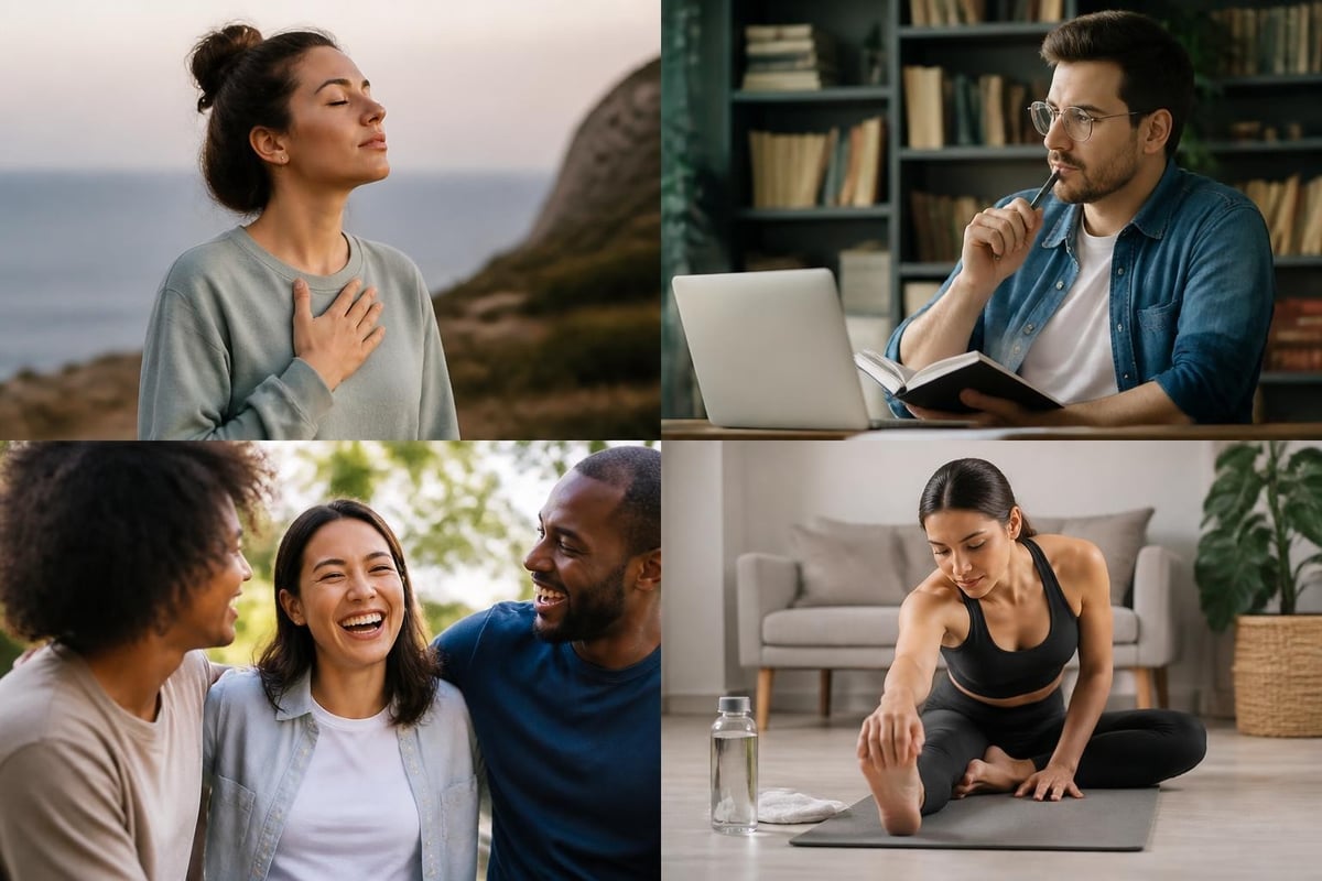 Core dimensions of psychological wellness