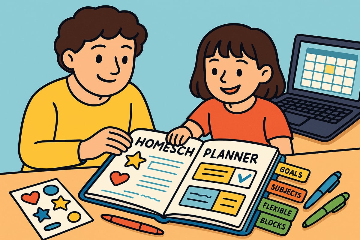 Core Components of an Effective Personalized Homeschool Planner