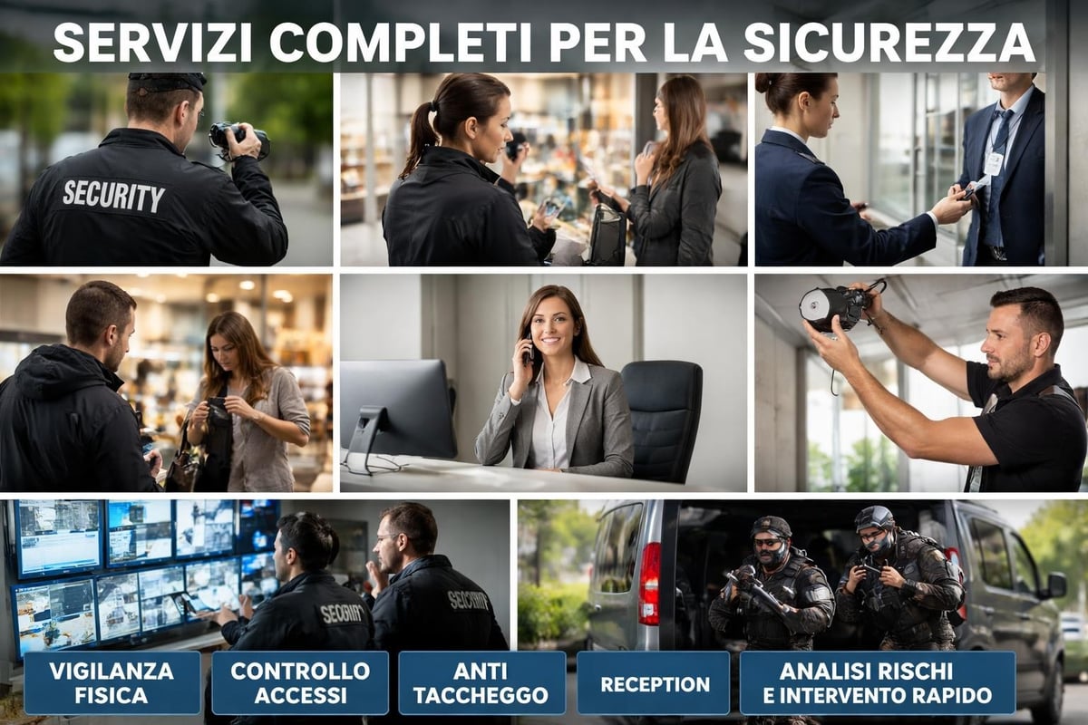 Servizi integrati agenzie sicurezza