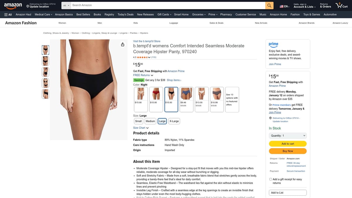 7 Seamless Underwear Picks for Ultimate Comfort in 2026 - B.Tempt’d by Wacoal Comfort Intended Hipster