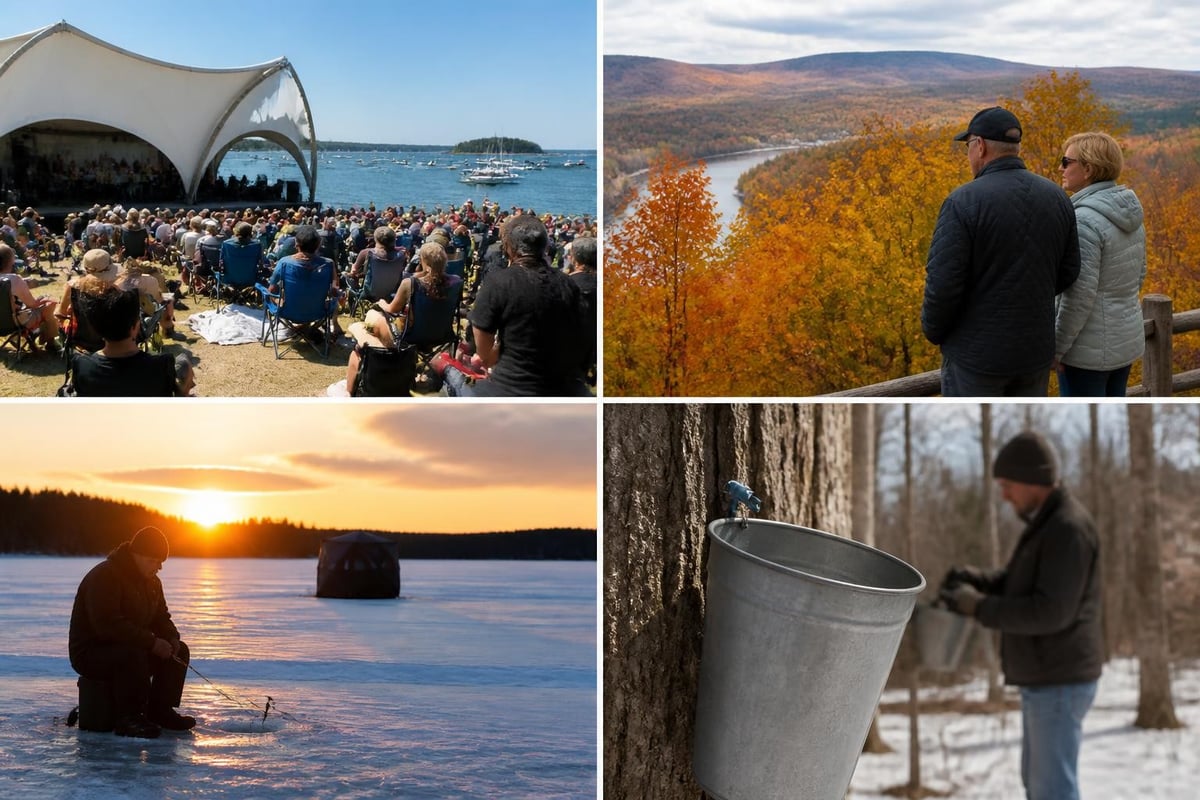 Maine seasonal activities
