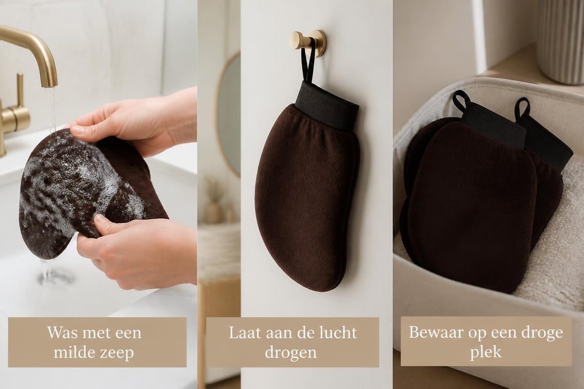 Tanning mitt verzorging