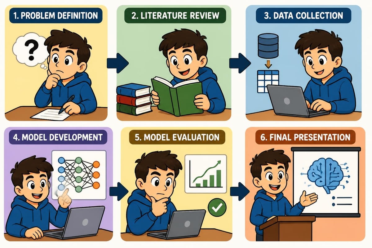 AI project workflow stages