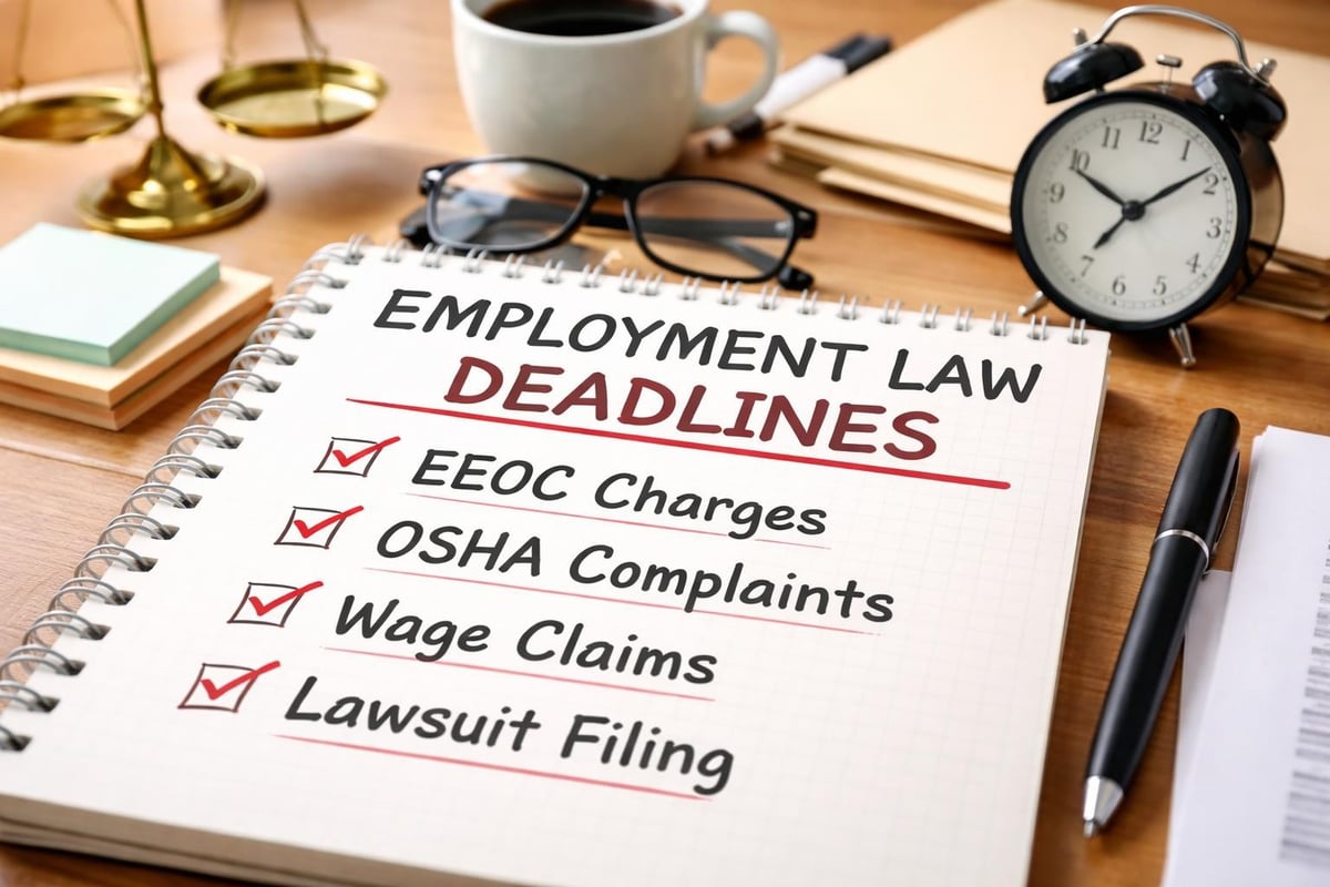 Federal employment law timeline