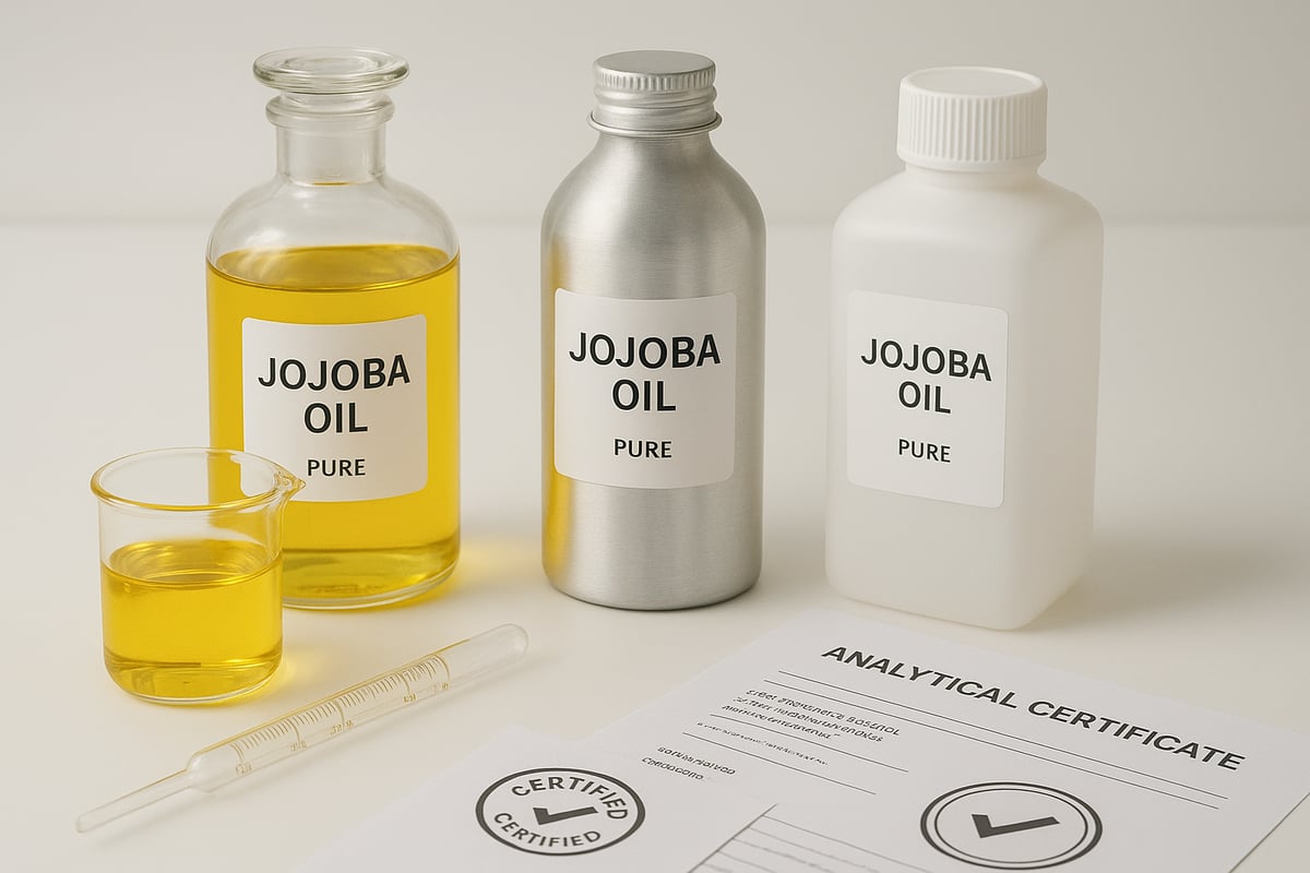 Kwaliteit & Certificering van Jojoba Olie in Bulk