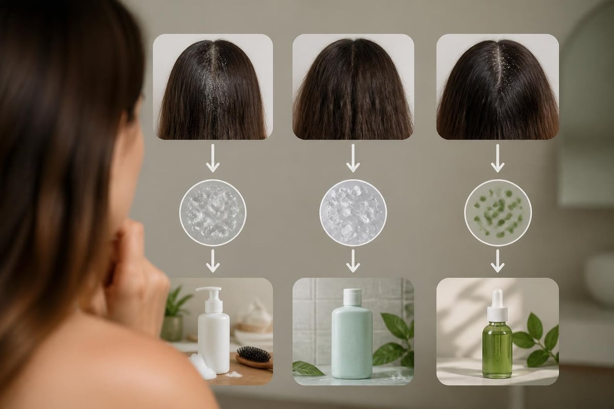 Clarifying shampoo treatment decision tree