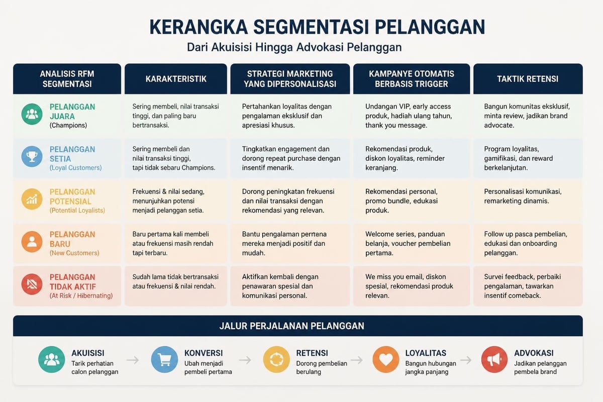 Customer segmentation strategy toko online