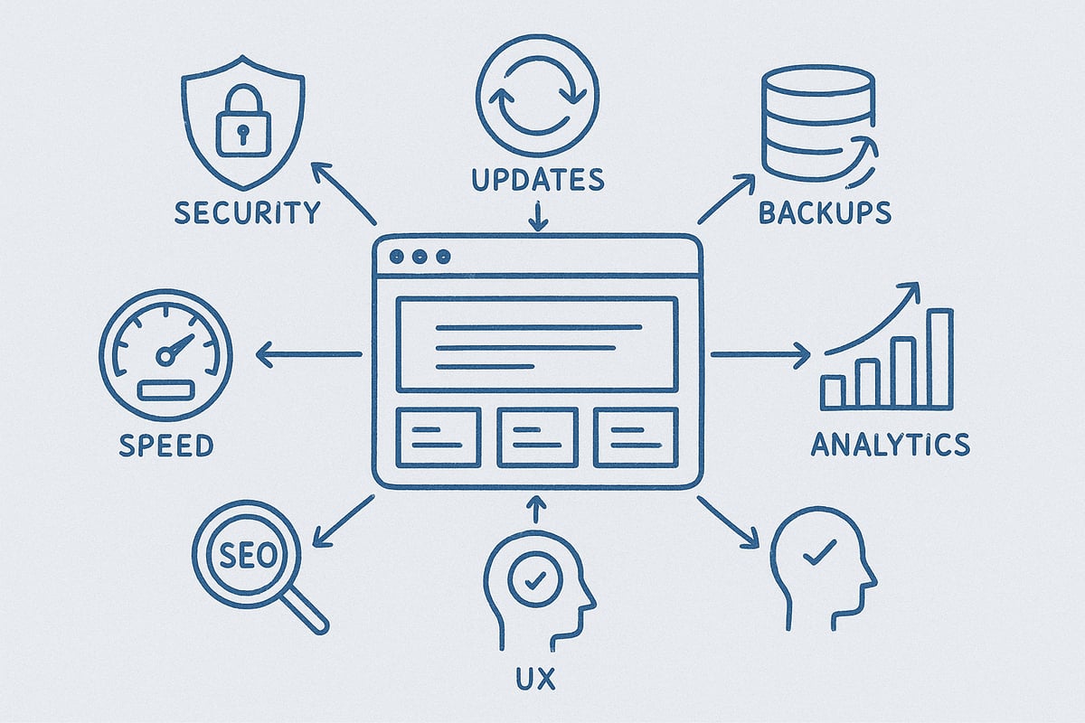 7 Essential Web Maintenance Plans for a Secure 2026