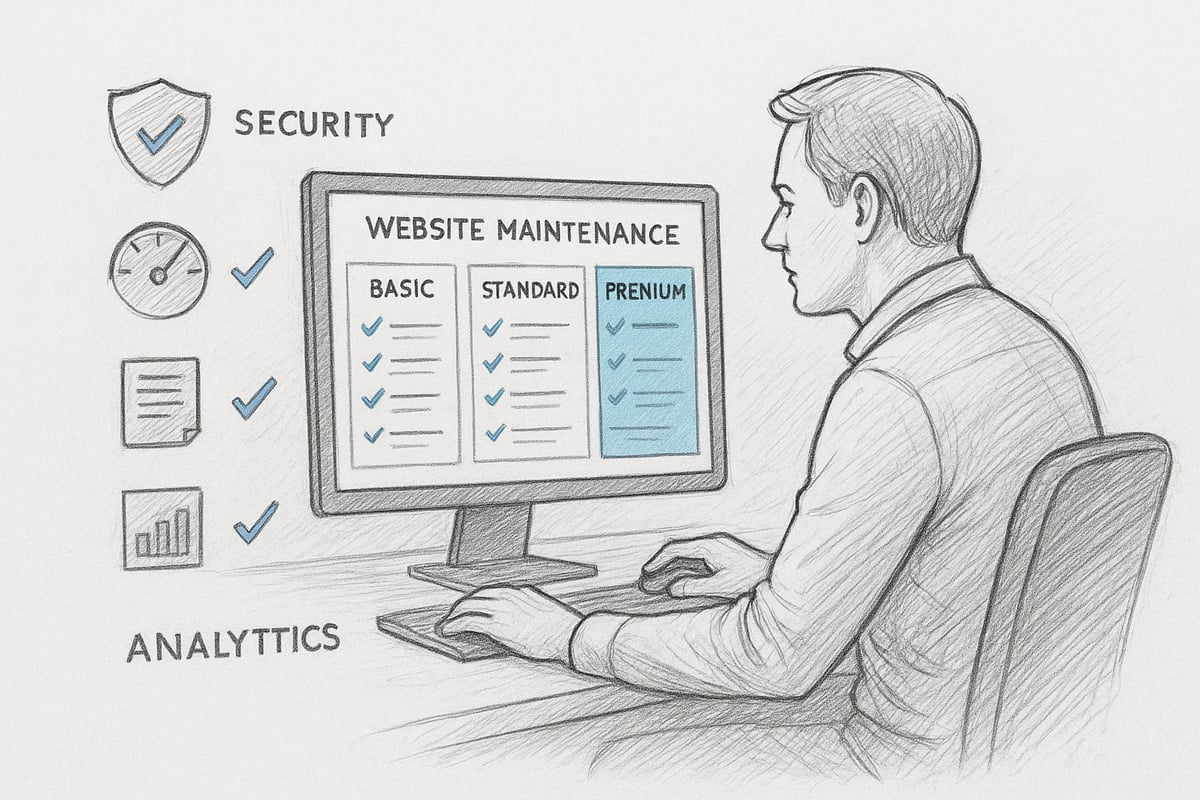 Choosing the Right Web Maintenance Plan for Your Business