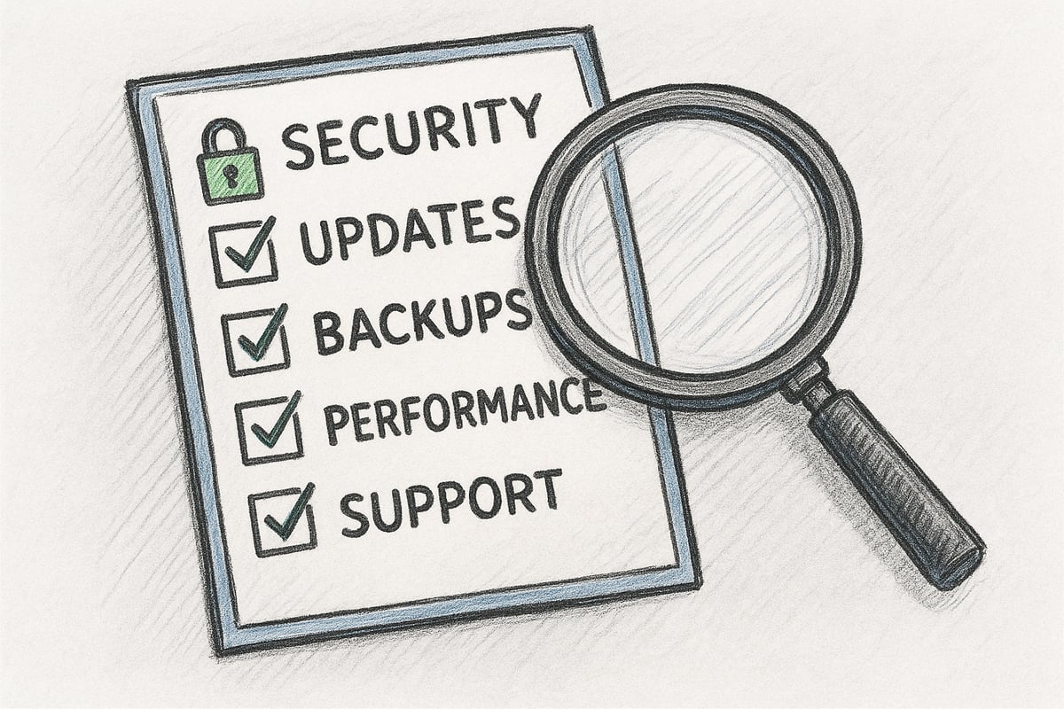 Essential Features to Look For in a Web Maintenance Service