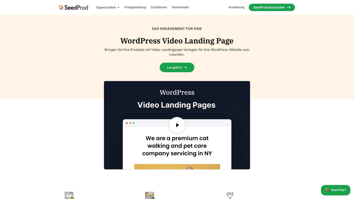 10 Inspirierende Website Beispiel Ideen für 2026 - Video-zentrierte Websites für maximale Aufmerksamkeit