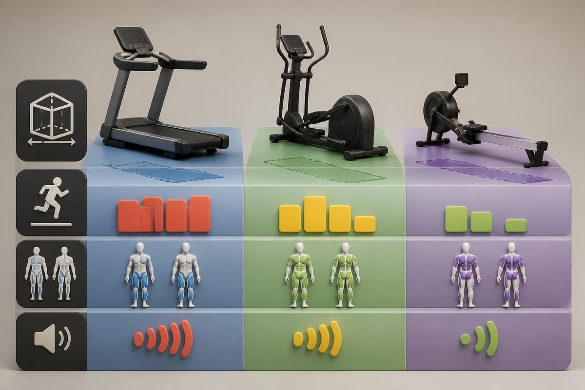 Cardio equipment selection criteria