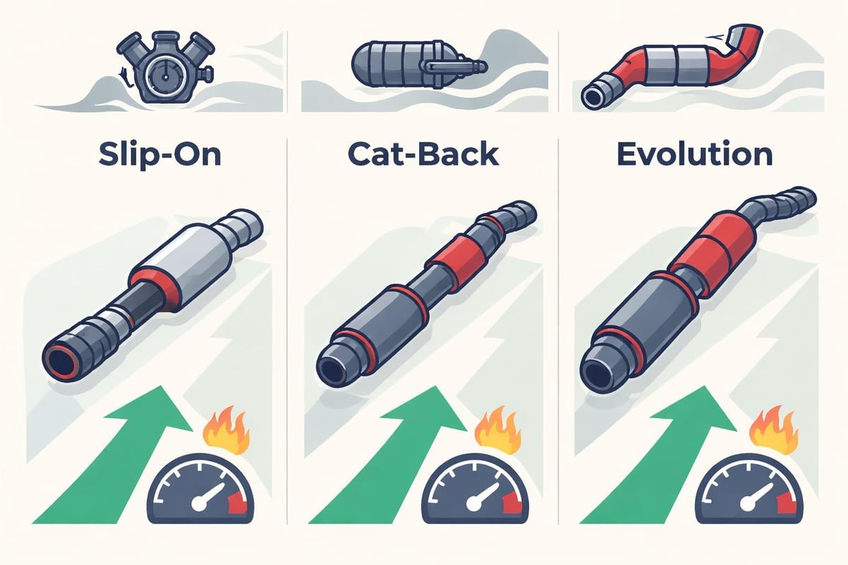 Exhaust system types
