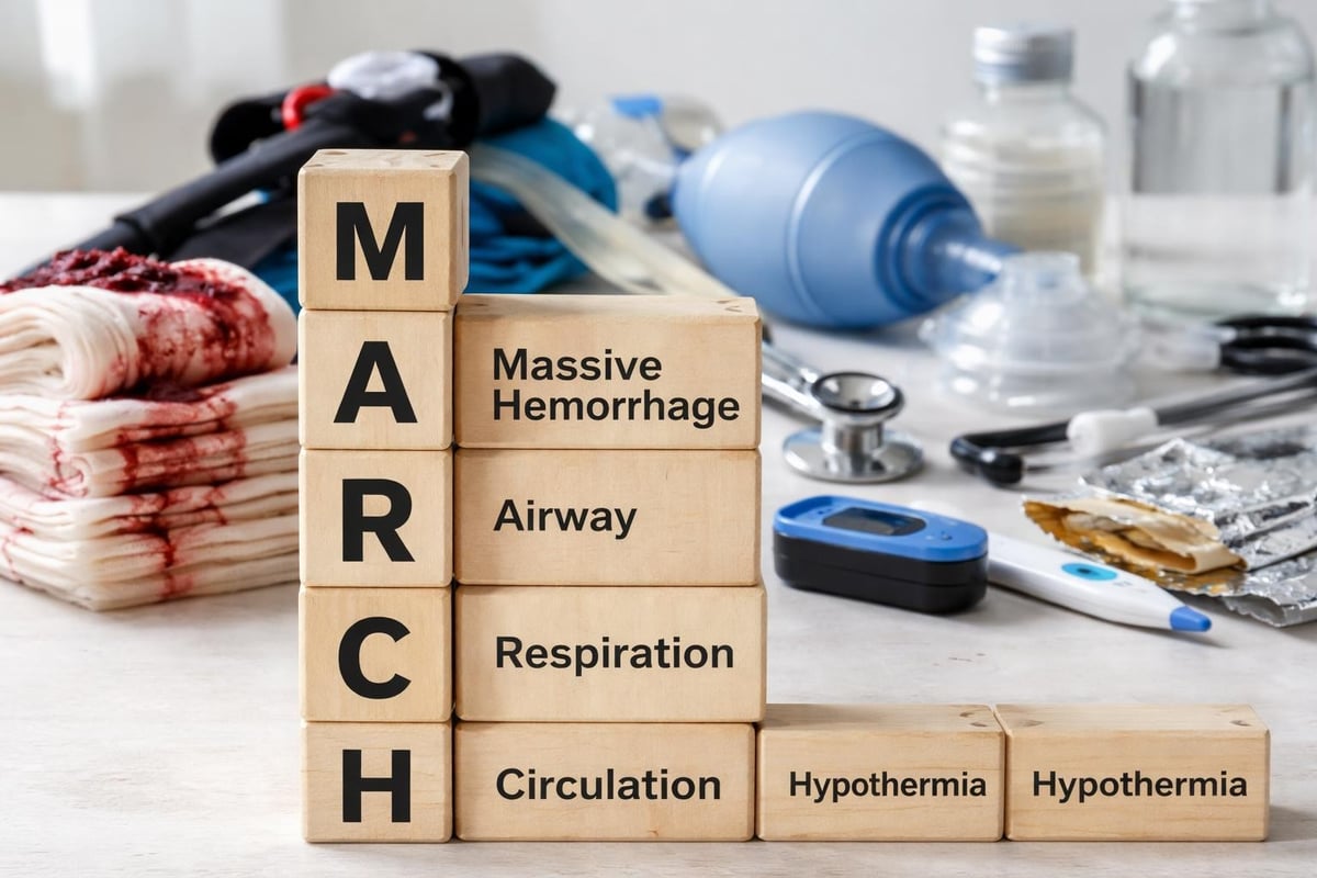 M.A.R.C.H. algorithm priority categories