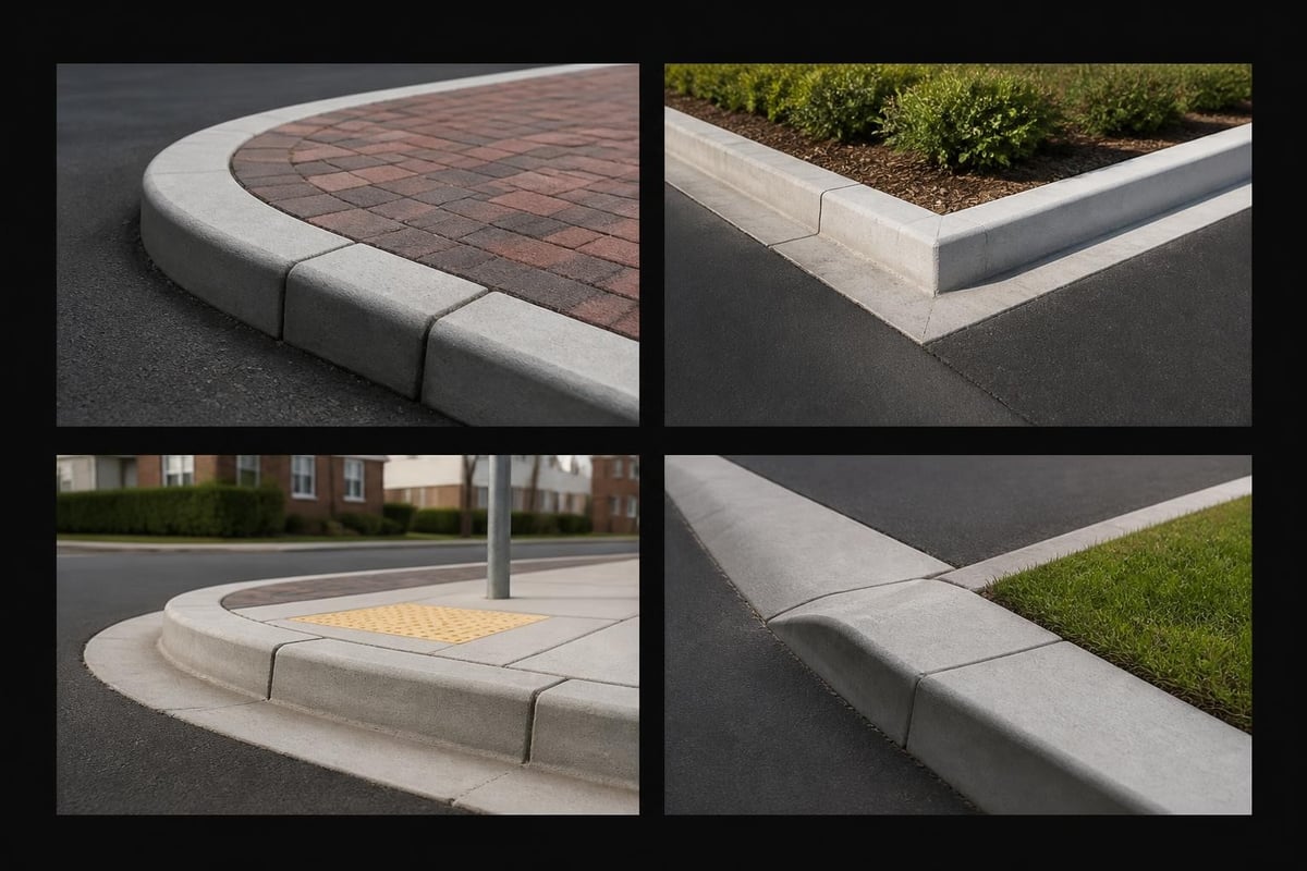 Keykerb corner design applications