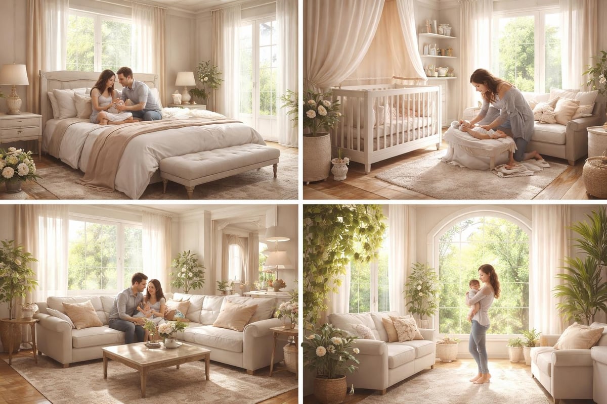 Room-by-room photography opportunities