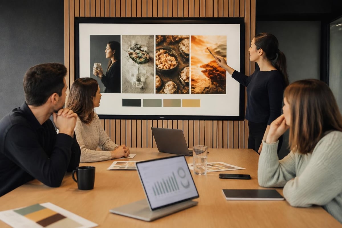 Digital signage content workflow