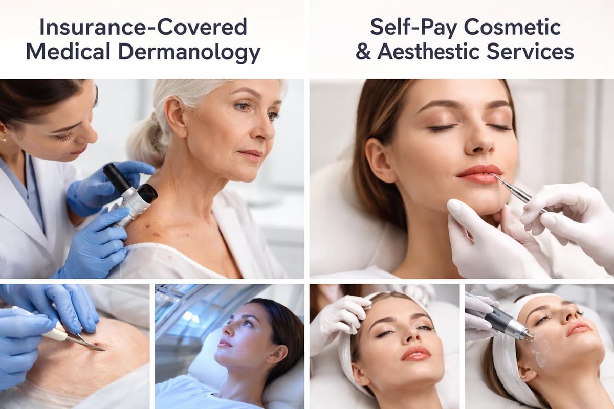 Medical versus cosmetic pricing