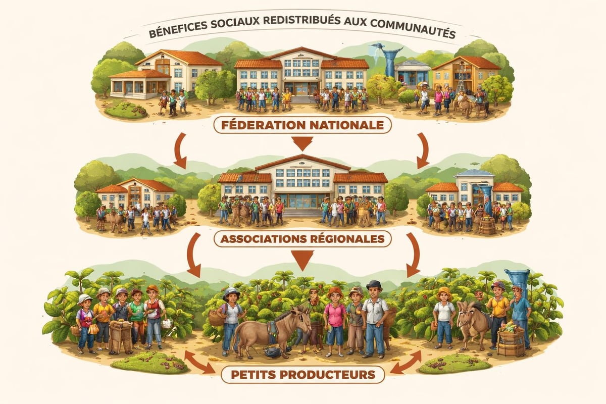 Modèle économique café colombien
