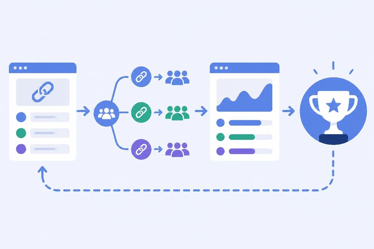 A/B testing workflow