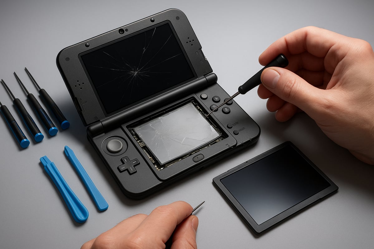 Step-by-Step Nintendo 3DS Screen Replacement Process