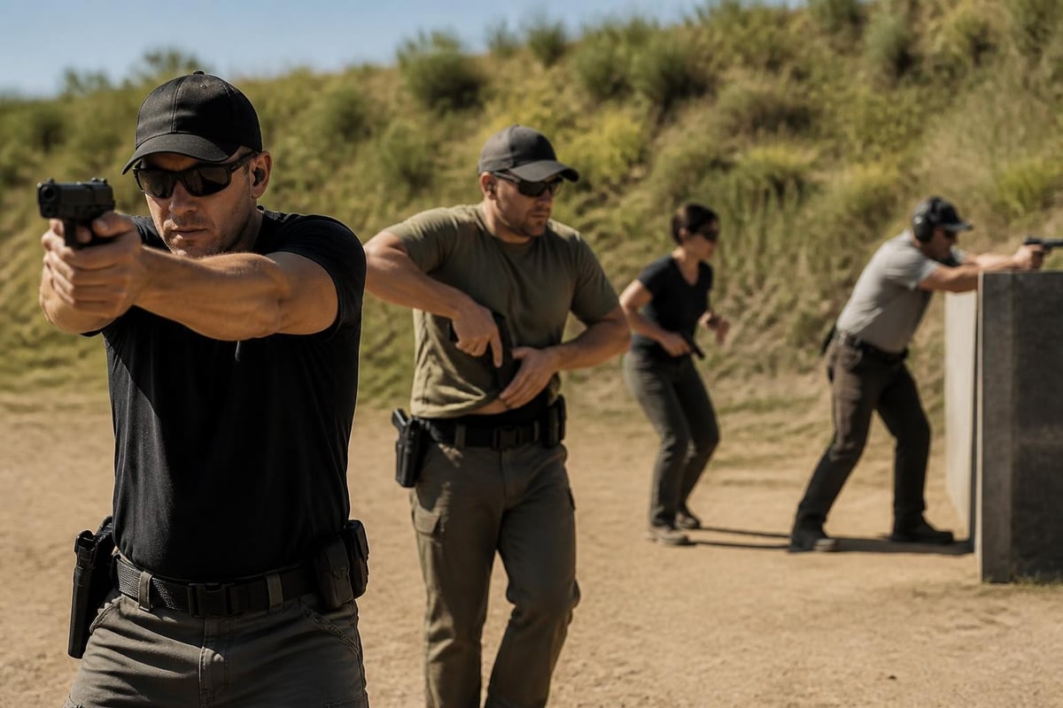 Concealed carry training progression