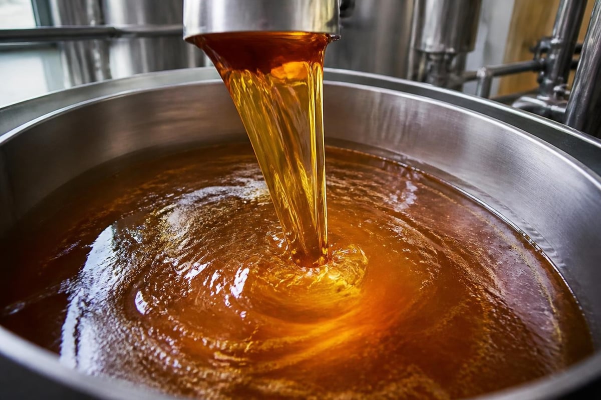 Golden syrup production process