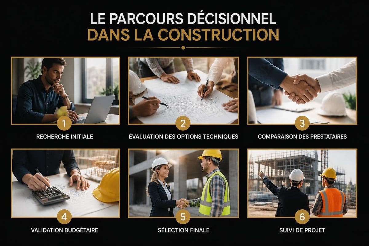 Construction marketing decision journey
