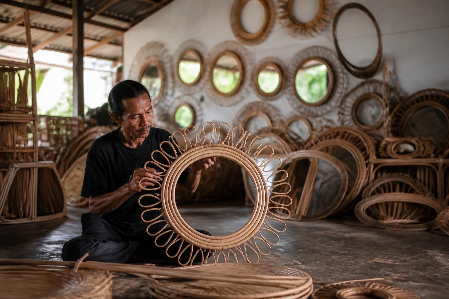 Wholesale Rattan Mirrors: A Complete Buyer's Guide