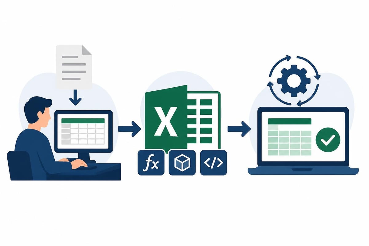 Excel workflow automation