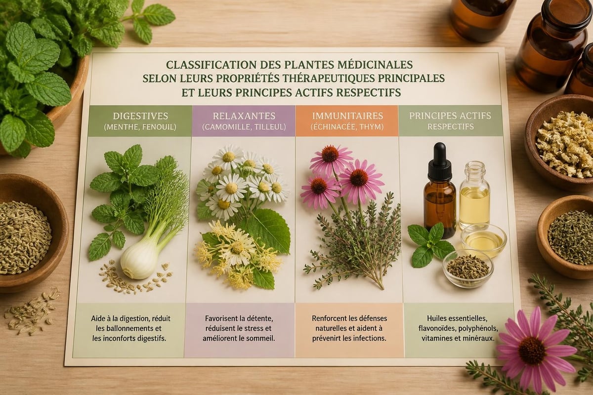 Propriétés thérapeutiques des plantes