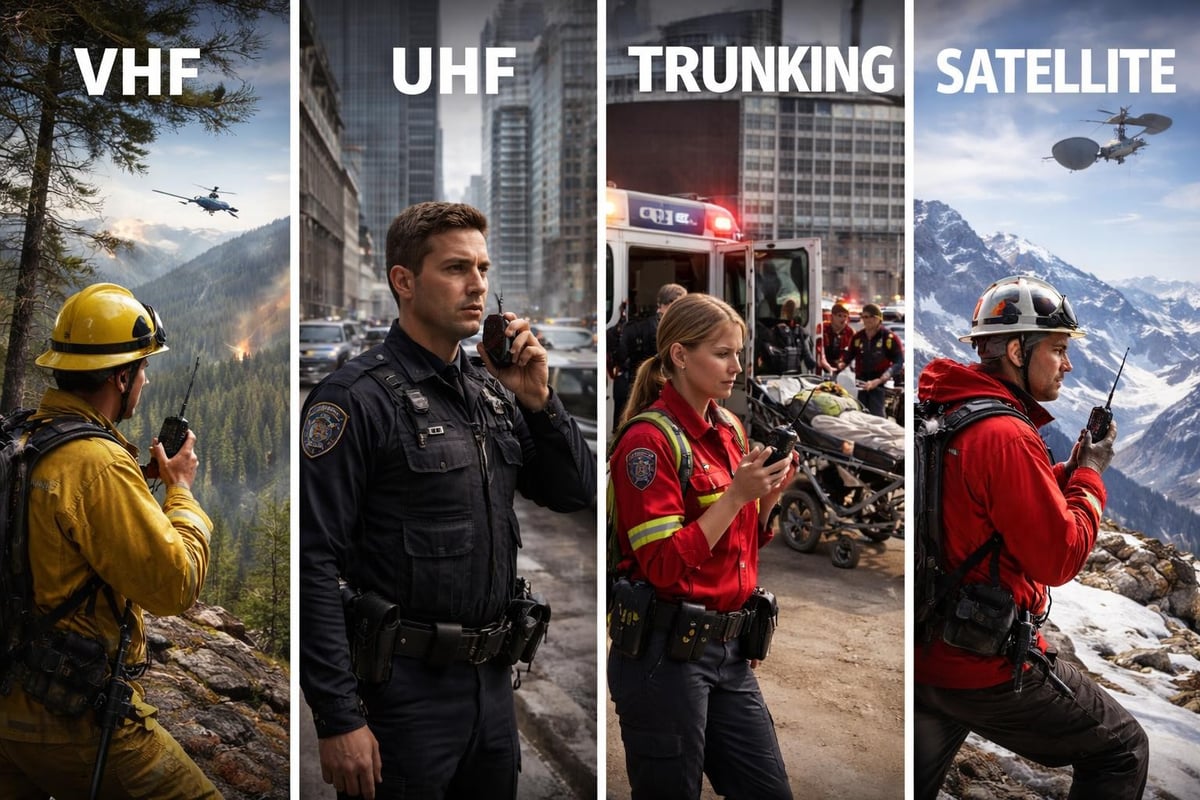 Radio frequency spectrum allocation for emergency services