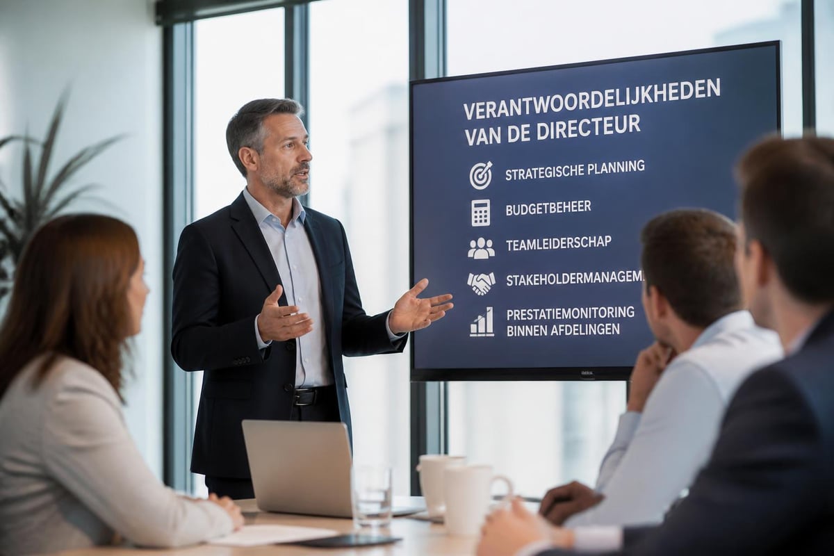 Director job verantwoordelijkheden