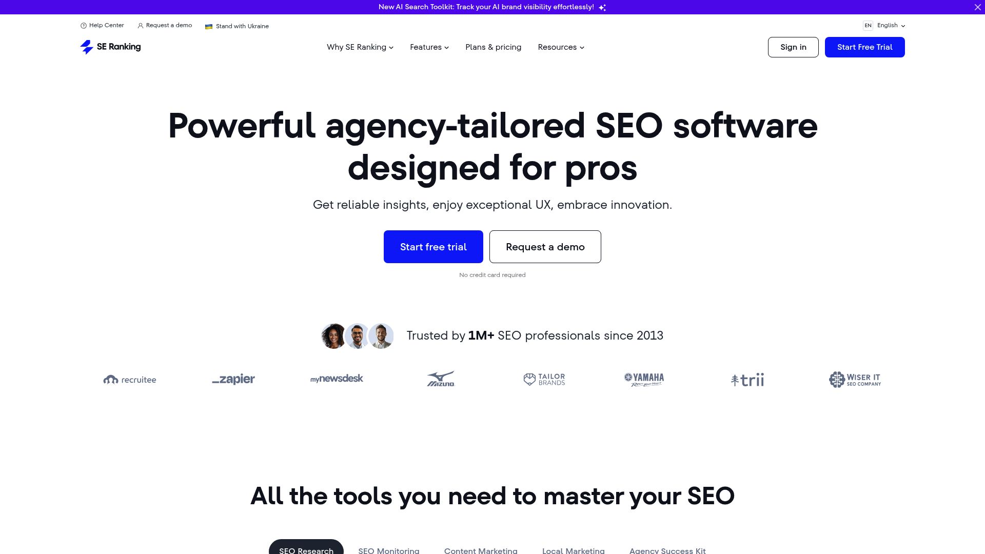 Top 7 Best AI SEO Software for 2025 Success - SE Ranking