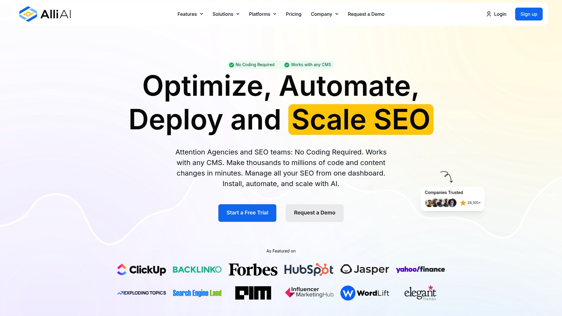 Top 7 Best AI SEO Software for 2025 Success - Alli AI