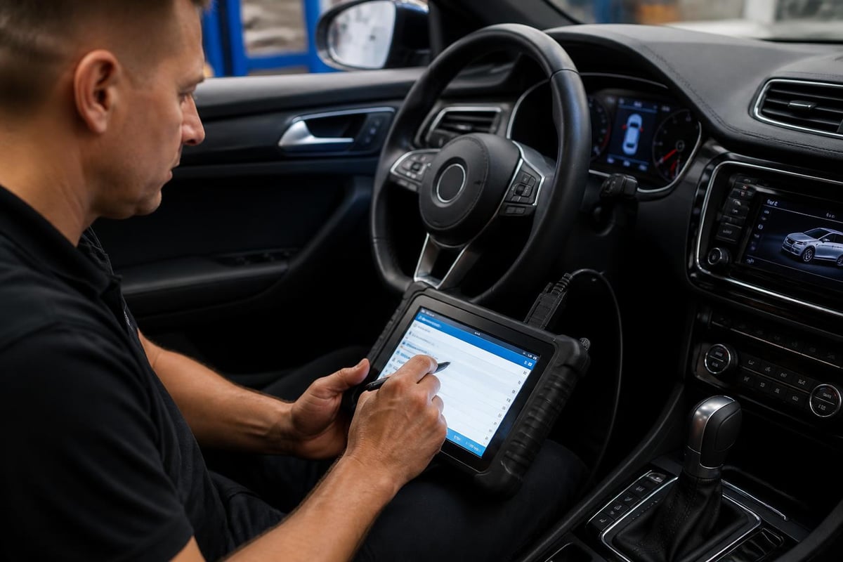 European automotive diagnostic process
