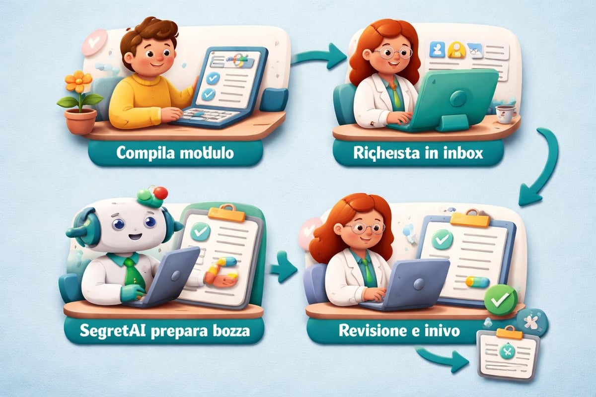 Processo risposta richiesta medica