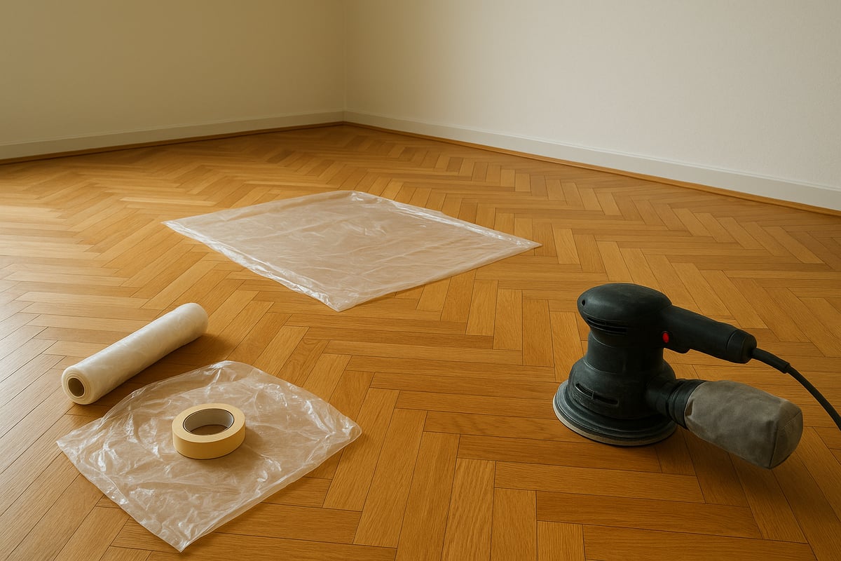 Parketin lakkauksen valmistelut: Askel askeleelta